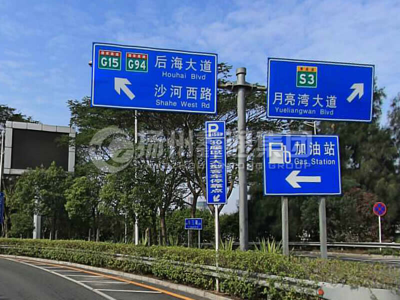 BZG-009，交通標(biāo)志桿，T型交通標(biāo)志桿