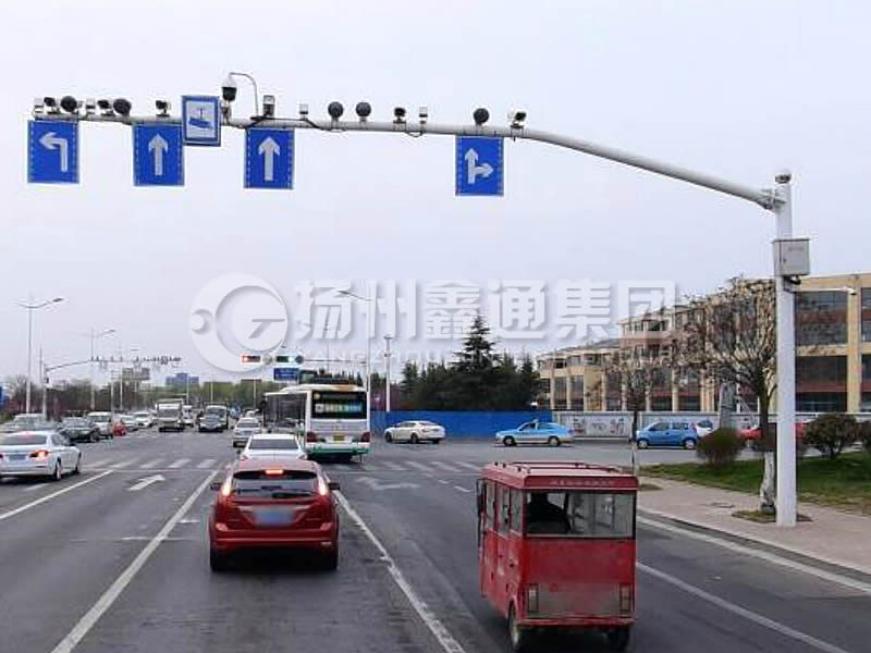 DJG-011，電子警察桿，闖紅燈抓拍桿