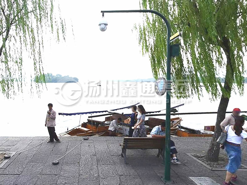 DJG-021，電子警察桿，自彎球機(jī)桿