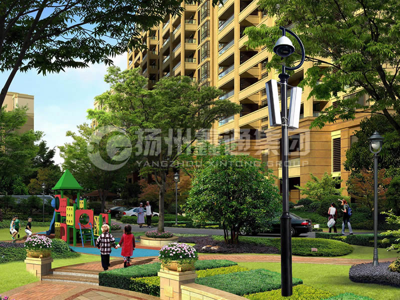 DJG-027，電子警察桿，小區(qū)監(jiān)控桿