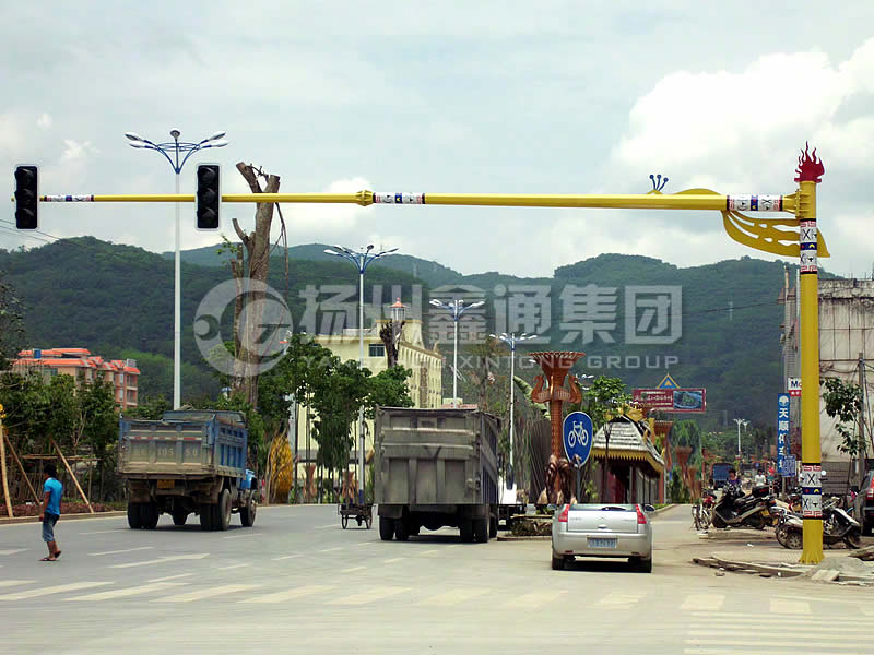 XHDG-045，藏式特色信號(hào)燈桿